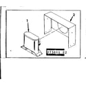 Kenmore 867736321 horizontal vent kit diagram