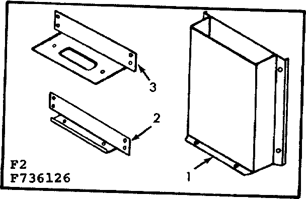 Kenmore 867736166 vent shield kit diagram