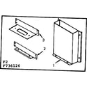 Kenmore 867736166 vent shield kit diagram