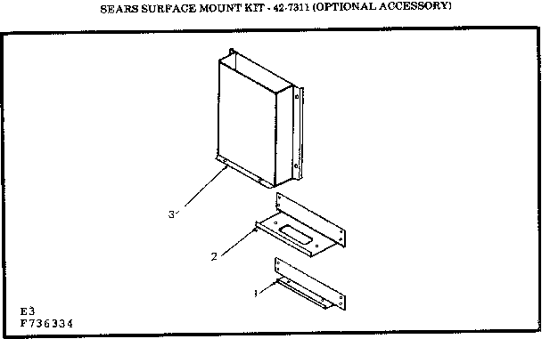 Kenmore 867736334 vent cover diagram