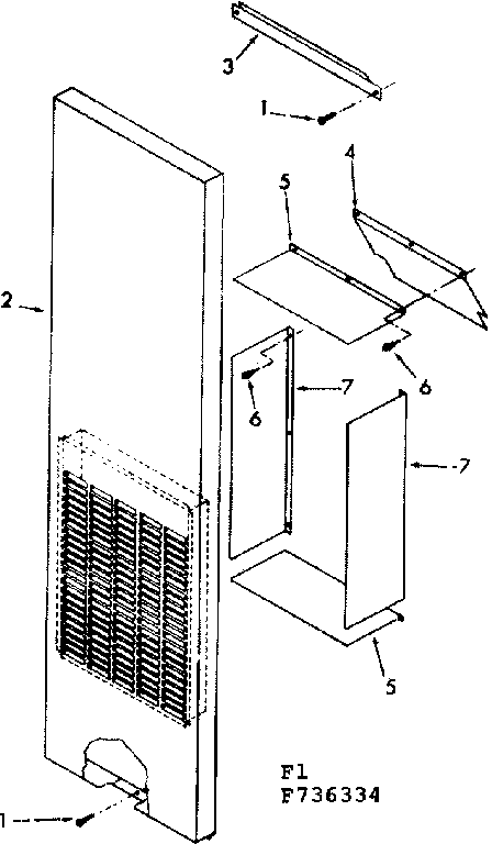 Kenmore 867736334 optional accessory diagram