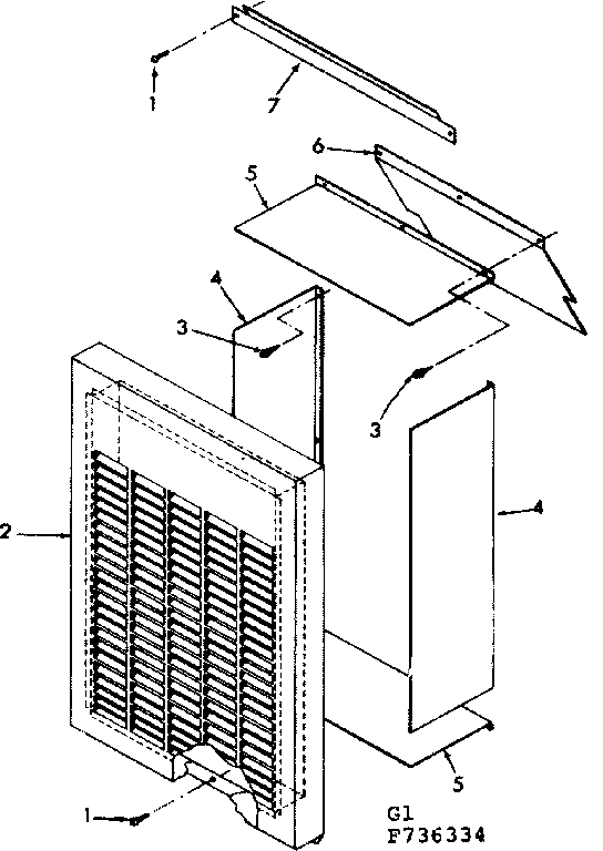 Kenmore 867736334 optional accessory diagram