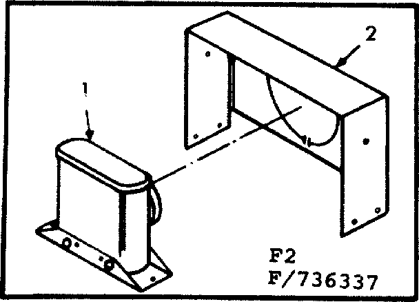 Kenmore 867736337 horizontal vent kit diagram