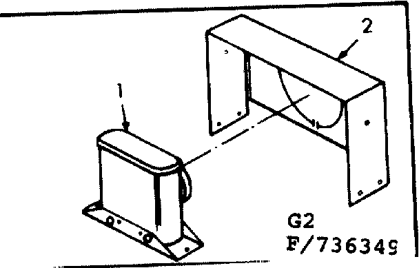 Kenmore 867736349 horizontal vent kit diagram