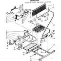 Kenmore 106727592 unit parts diagram