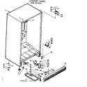 Kenmore 1067392050 cabinet parts diagram