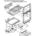 Kenmore 1067675640 breaker and partition parts diagram
