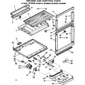 Kenmore 1067685360 breaker and partition parts diagram