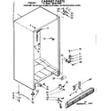 Kenmore 1068212050 cabinet parts diagram