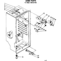 Kenmore 1068221530 liner parts diagram