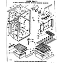 Kenmore 1068607960 liner parts diagram