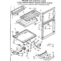 Kenmore 1068607960 breaker and partition parts diagram