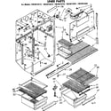 Kenmore 1068615282 liner parts diagram