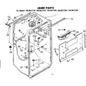 Kenmore 1068627360 liner parts diagram