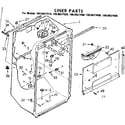 Kenmore 1068627410 liner parts diagram