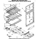 Kenmore 1068627410 breaker and partition parts diagram