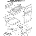 Kenmore 1068730911 breaker and partition parts diagram