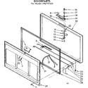 Kenmore 198717431 door diagram