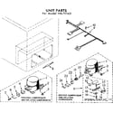 Kenmore 198717431 unit parts diagram