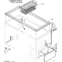 Kenmore 198717620 cabinet parts diagram