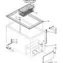 Kenmore 1987181832 cabinet parts diagram