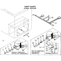 Kenmore 1987181832 unit parts diagram