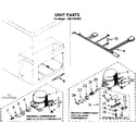 Kenmore 1987191842 unit parts diagram