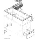 Kenmore 1988102340 cabinet parts diagram