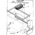 Kenmore 1988112350 cabinet parts diagram