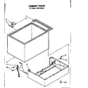 Kenmore 1988120910 cabinet parts diagram