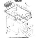 Kenmore 1988132350 cabinet parts diagram