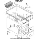 Kenmore 1988151552 cabinet parts diagram