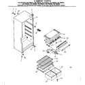 Kenmore 2537692294 cabinet parts diagram
