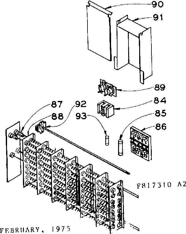APCO 7601-45 functional replacement parts diagram