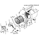 Kenmore 867587270 blower assembly diagram