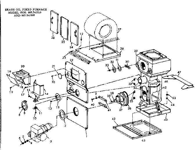 Kenmore 867741310 heat exchanger diagram