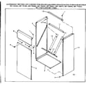 Kenmore 867763222 accessory return air cabinet diagram