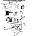 Kenmore 867761130 gas burners and manifold diagram