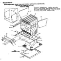 Kenmore 867761141 furnace body diagram