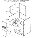 Kenmore 867761141 cabinet diagram