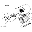 Kenmore 867761150 blower diagram