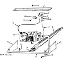 Kenmore 867761150 burner assembly diagram