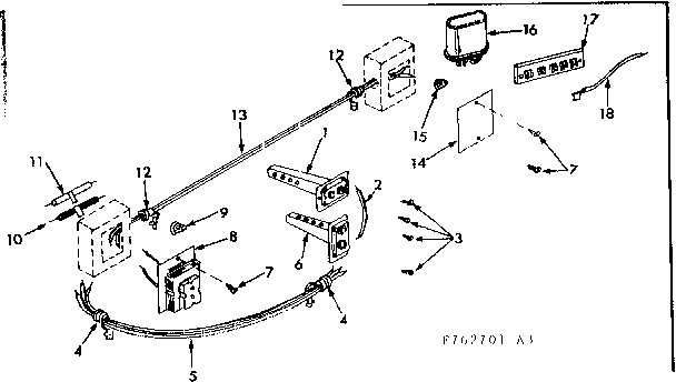 Kenmore 867762721 control box diagram