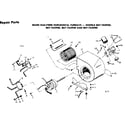 Kenmore 867762920 blower diagram