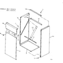 Kenmore 867763272 accessory return air cabinet diagram