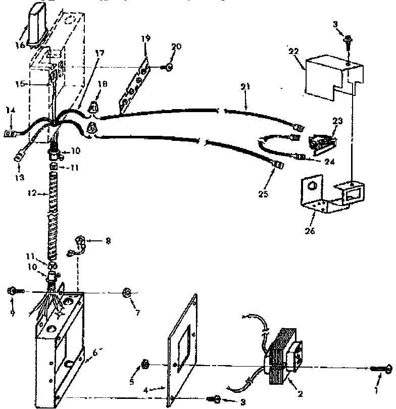 Kenmore 867763750 electrical wiring diagram