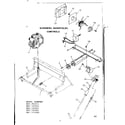 Kenmore 867764541 burner, manifolds, controls diagram