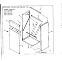 Kenmore 867764512 accessory return air cabinet diagram