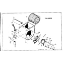 Kenmore 867764512 blower diagram