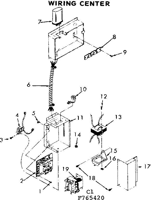 Kenmore 867765440 wiring center diagram
